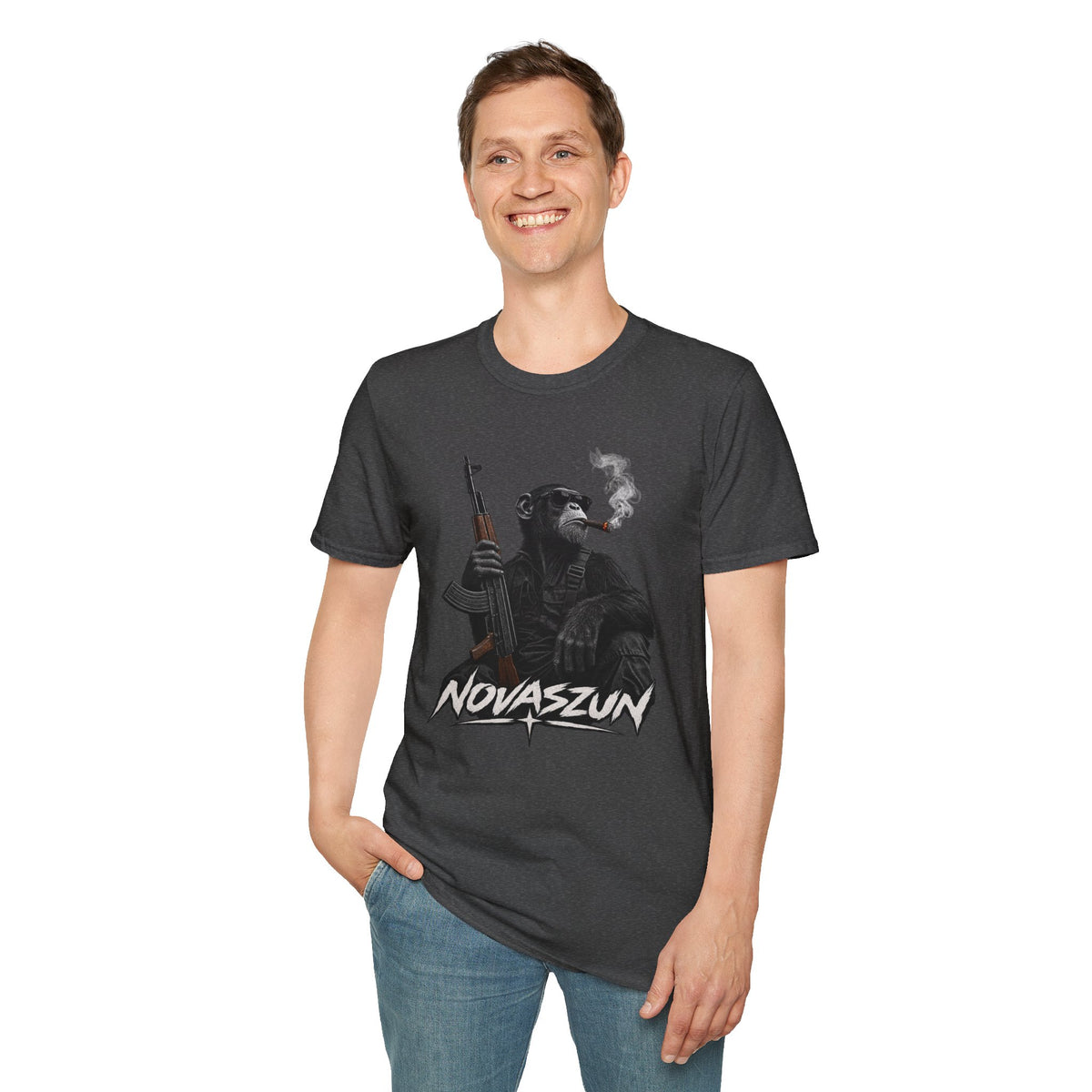 NOVASZUN Chimp Streetwear T-Shirt